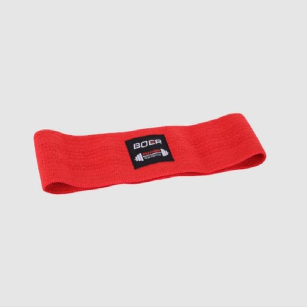 2PCS BOER Polyester + Latex Silk Anti-skid Elastic Fitness Resistance Ring Yoga Stretch Belt - Image 3