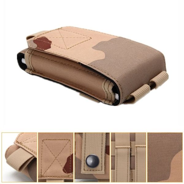 Outdoor Sports Running Mobile Phone Bag with Belt (Black) - Image 3