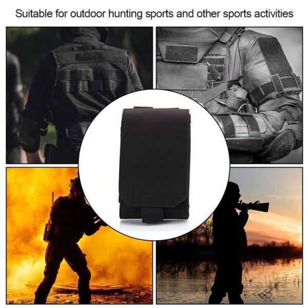 Outdoor Sports Running Mobile Phone Bag with Belt (Black) - Image 6
