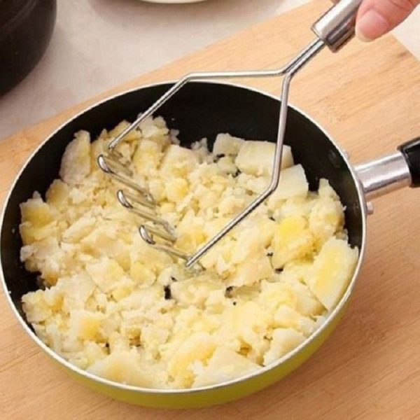 Stainless Steel Potato Mud Masher Presser Cooking Tools Kitchen Accessories - Image 6