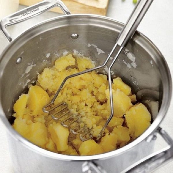 Stainless Steel Potato Mud Masher Presser Cooking Tools Kitchen Accessories - Image 7