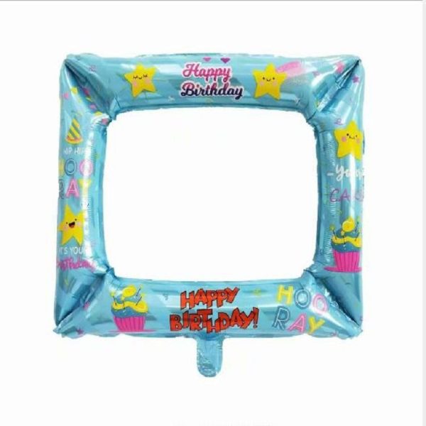 3 PCS Birthday Party Photo Frame Balloon Graduation Ceremony Photo Props (Dot birthday photo frame) - Image 4