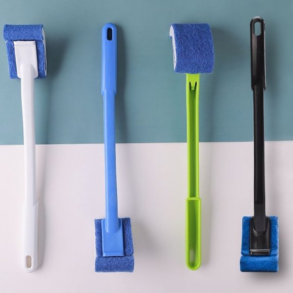 No Dead Corner Soft Bristles Disposable Toilet Brush (Green) - Image 10