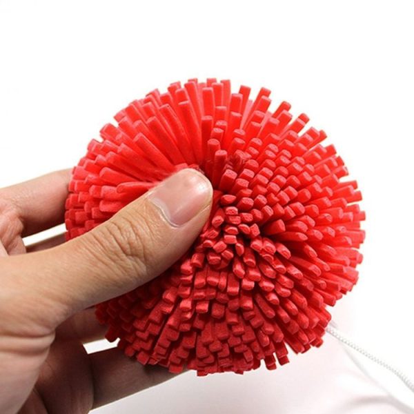 5 PCS Colorful Body Exfoliating Sponge Bath Ball, Random Color Delivery - Image 5