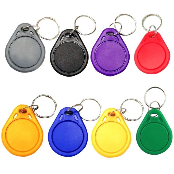 10PCS IC Access Control Card Entree Control M1 Compatibel Fudan Rfid 13.56Mhz Keyfob Sleutelhanger Tag Sleutelhanger (Blue) - Image 2
