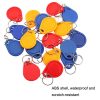10PCS IC Access Control Card Entree Control M1 Compatibel Fudan Rfid 13.56Mhz Keyfob Sleutelhanger Tag Sleutelhanger (Blue) - Image 4