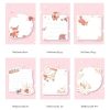 2 PCS Cute Cartoon Animal Note Notepad Diary Self-adhesive Glue Memo Post-it (Love Rabbit) - Image 7