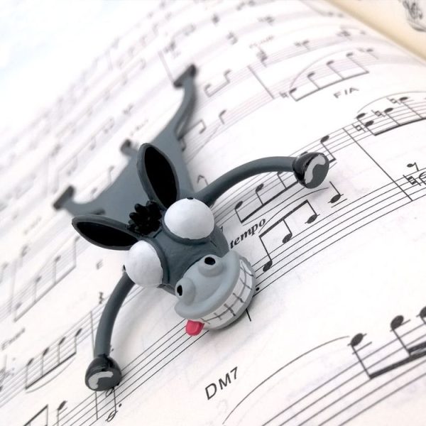 3D Stereo Animal Bookmark Creative Cute Funny Bookmark (Cat) - Image 4
