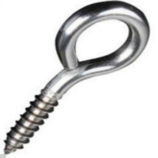 20 PCS Light Hook Nail Self-tapping Screw Triangle Thread Tip Tail Lhand Screw Eye (3x32x9mm) - Image 2