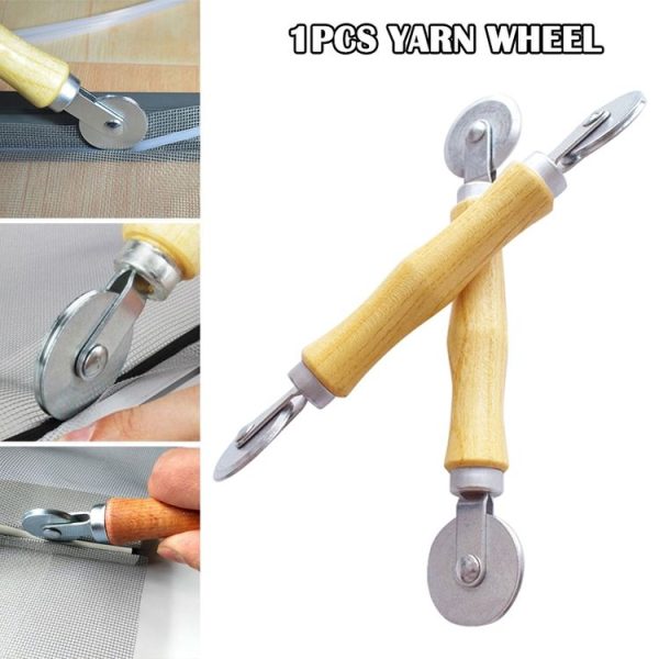 Wood Metal Screen Window Spline Roller Gauze Wheel Window Install Tool - Image 2