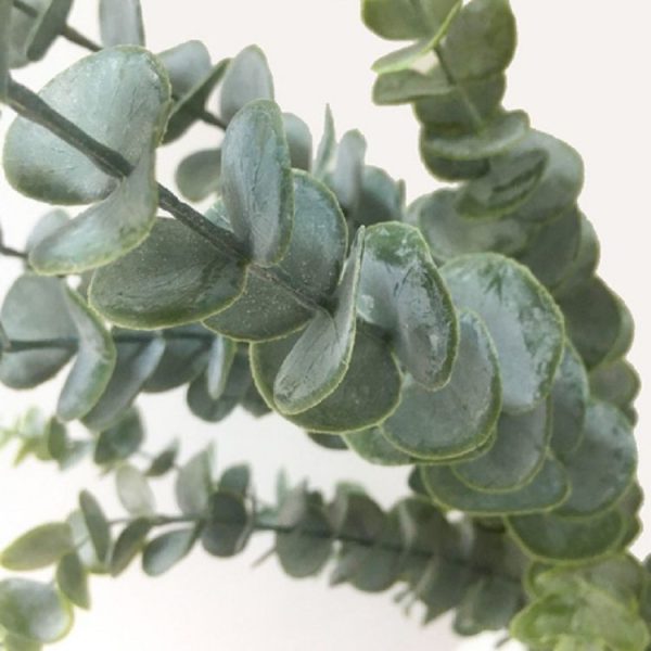 Simulation Plant Eucalyptus Single Money Leaf Interior Decoration Flower Arrangement Wedding Decoration - Image 3