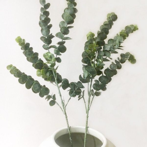 Simulation Plant Eucalyptus Single Money Leaf Interior Decoration Flower Arrangement Wedding Decoration - Image 4