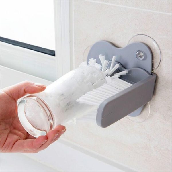 Suction Wall Lazy Cup Cleaning Brush Kitchen Bar Cleaning Tool - Image 6