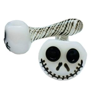 Halloween Ghost Face Crafts Decoration Glass Pipe Halloween Styling