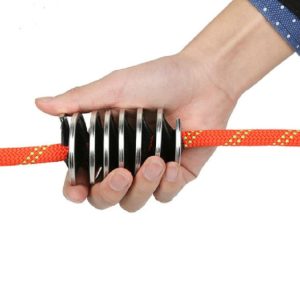 XINDA XD-Q9705 Outdoor Climbing Rope Brush Cleaning Brush Rope Cleaning Tool (Black)