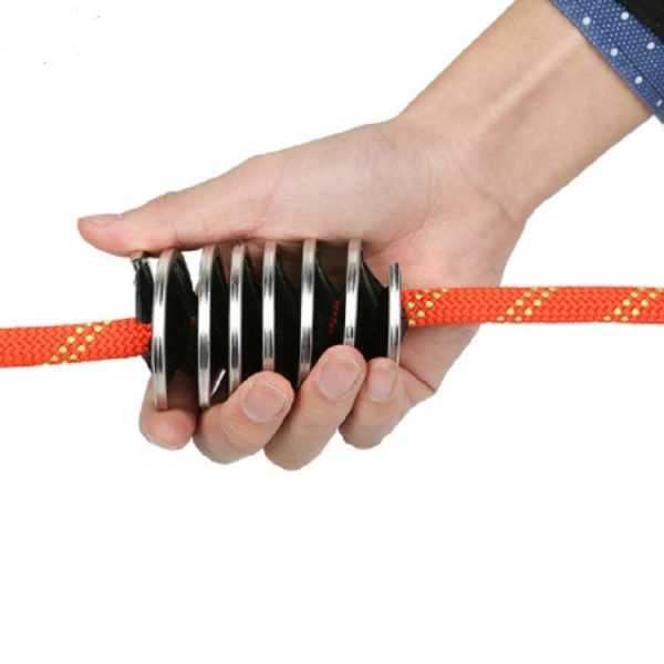 XINDA XD-Q9705 Outdoor Climbing Rope Brush Cleaning Brush Rope Cleaning Tool (Black)