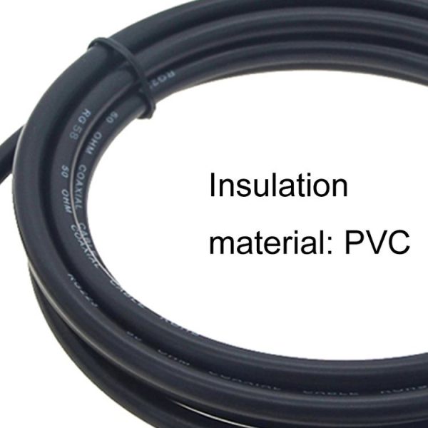 BNC Female To BNC Male RG58 Coaxial Adapter Cable, Cable Length: 0.5m - Image 4