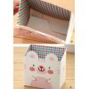 3 PCS 6946 Office Stationery Creative Student Paper Cute Animal Single Storage Pen Holder Finishing Box (Yellow) - Image 6