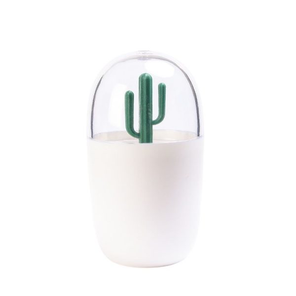 Creative Animal Plant Shape Toothpick Cotton Swab Storage Box Small Size Cactus - Image 2