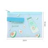 L0028 Avocado TPU File Bag Storage Folder Waterproof Papers Portfolio Student Stationery, Size: S (Cactus) - Image 2