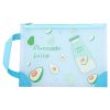 L0028 Avocado TPU File Bag Storage Folder Waterproof Papers Portfolio Student Stationery, Size: L (Cactus)