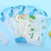 L0028 Avocado TPU File Bag Storage Folder Waterproof Papers Portfolio Student Stationery, Size: L (Cactus) - Image 9