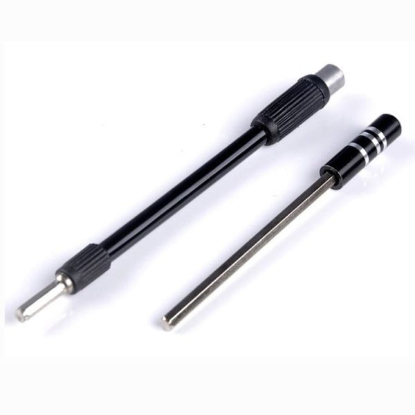 Hexagonal Drive Bit Bending Universal Hose Post Screwdriver Long Rod (Black) - Image 2