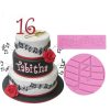 2 PCS Note Cake Decoration Silicone Mould Fondant Cake Tool Baking DIY Mould - Image 6