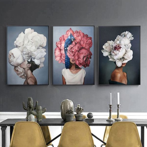 Creative Wall Art Printing Canvas Frameless Home Bedroom Decoration Painting, Size: 10x15cm (3) - Image 3