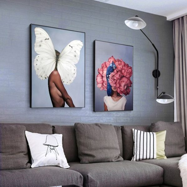 Creative Wall Art Printing Canvas Frameless Home Bedroom Decoration Painting, Size: 10x15cm (3) - Image 5