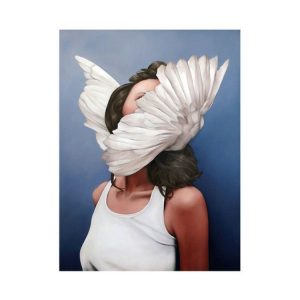 Creative Wall Art Printing Canvas Frameless Home Bedroom Decoration Painting, Size: 21x30cm (10)