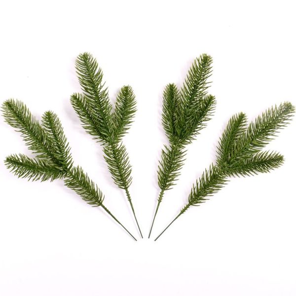 4 PCS Pine Branches Simulation Plant Pine Needle Decoration Accessories Handmade Materials Home Decoration - Image 2