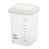 Transparent Storage Box Food Storage Box Rectangular Sealed Grain Storage Tank Kitchen With Scale Grain Box, Capacity: 1000ml - Image 2