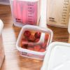 Transparent Storage Box Food Storage Box Rectangular Sealed Grain Storage Tank Kitchen With Scale Grain Box, Capacity: 1000ml - Image 3