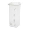 Transparent Storage Box Food Storage Box Rectangular Sealed Grain Storage Tank Kitchen With Scale Grain Box, Capacity: 1800ml