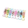 10 PCS / Set Transparent Creative Candy Box Small Candy-shaped Mini Plastic Box (Clear Yellow) - Image 6