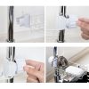 2 PCS Hanging Storage Rack for Sink Sponge Dishwasher (White) - Image 5