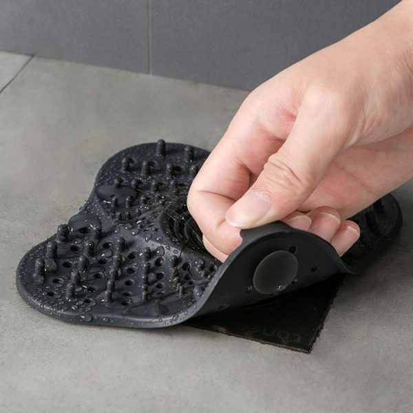 Suction Cup Anti-skid Filter Floor Ddrain Kitchen Sink Residue Isolation Net (Blue) - Image 5