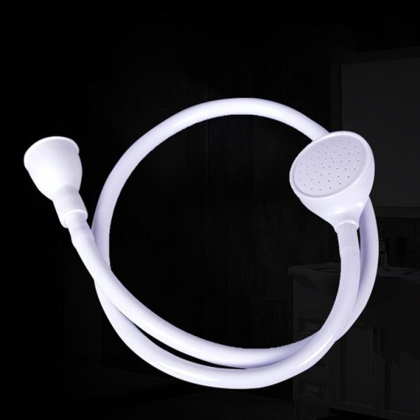 Pet Shower Multifunctional Simple Sink Nozzle Cleaning Shower Supplies (White) - Image 2