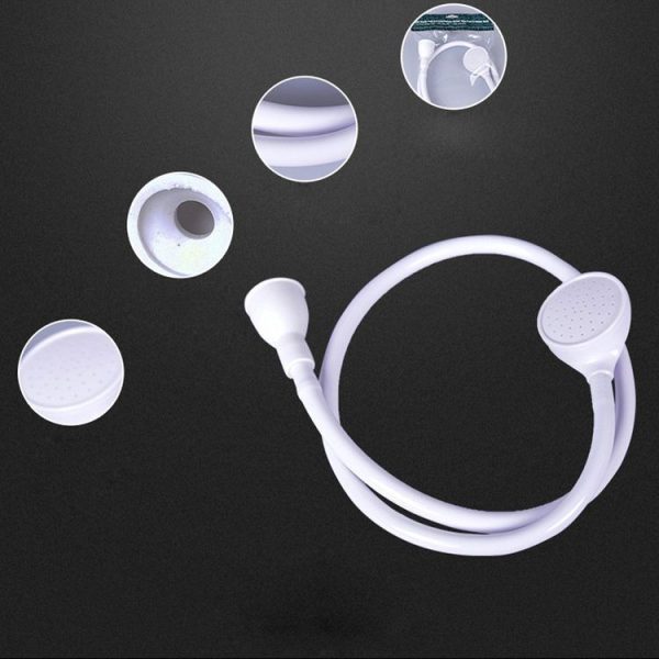 Pet Shower Multifunctional Simple Sink Nozzle Cleaning Shower Supplies (White) - Image 3