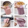 Kitchen Rag Double-sided Water-absorbing Wipe Sink Dish Rag Non Stick Oil Furniture Cleaning Cloth Random Color Delivery, Quantity: 10 PCS - Image 13