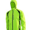 Quick Dry Cycling Jacket Waterproof Windproof Men Running Outdoor Rain Coat, Size: L (Green)