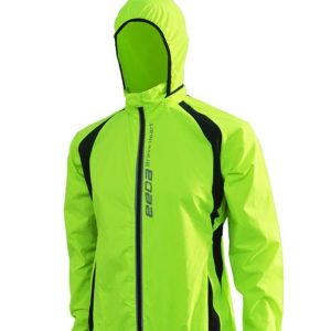 Quick Dry Cycling Jacket Waterproof Windproof Men Running Outdoor Rain Coat, Size: L (Green)