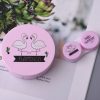 2 Pairs Contact Lens Box Beauty Box Invisible Mate Box Care Box, Random Color Delivery