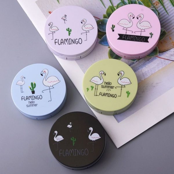 2 Pairs Contact Lens Box Beauty Box Invisible Mate Box Care Box, Random Color Delivery - Image 6