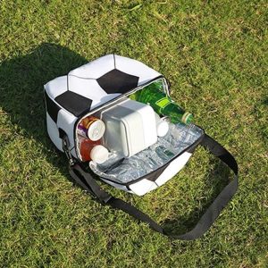 SANNE Football Styling Outdoor Picnic Bag Student Lunch Insulation Lunch Bag