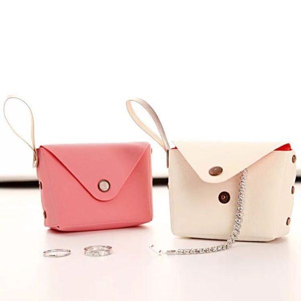 Cute Candy Color Small Purse Coin Bag Key Bag (Yellow) - Image 4