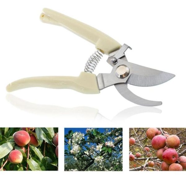 Garden Tools Stainless Steel Pruning Shears Fruit Tree Scissors Garden Branch Shears (Elbow) - Image 6