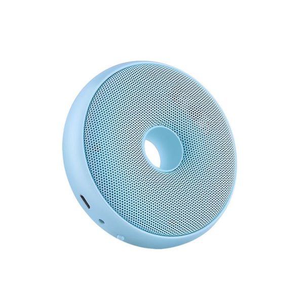 Portable Donut Electric Air Purifier Home Car Anion Ozone Deodorizer (Blue) - Image 2
