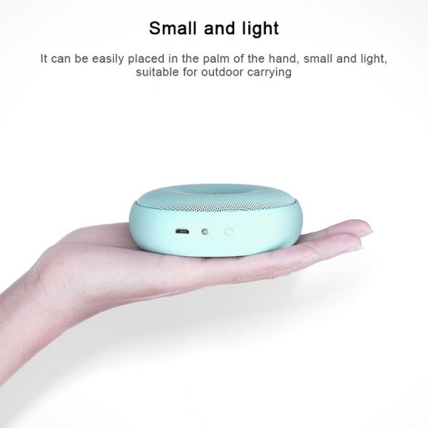Portable Donut Electric Air Purifier Home Car Anion Ozone Deodorizer (Blue) - Image 4